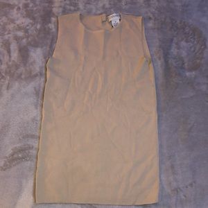 CARMEN MARC dark beige, nude VALVO TOP/TANK TOP /SHIRT
